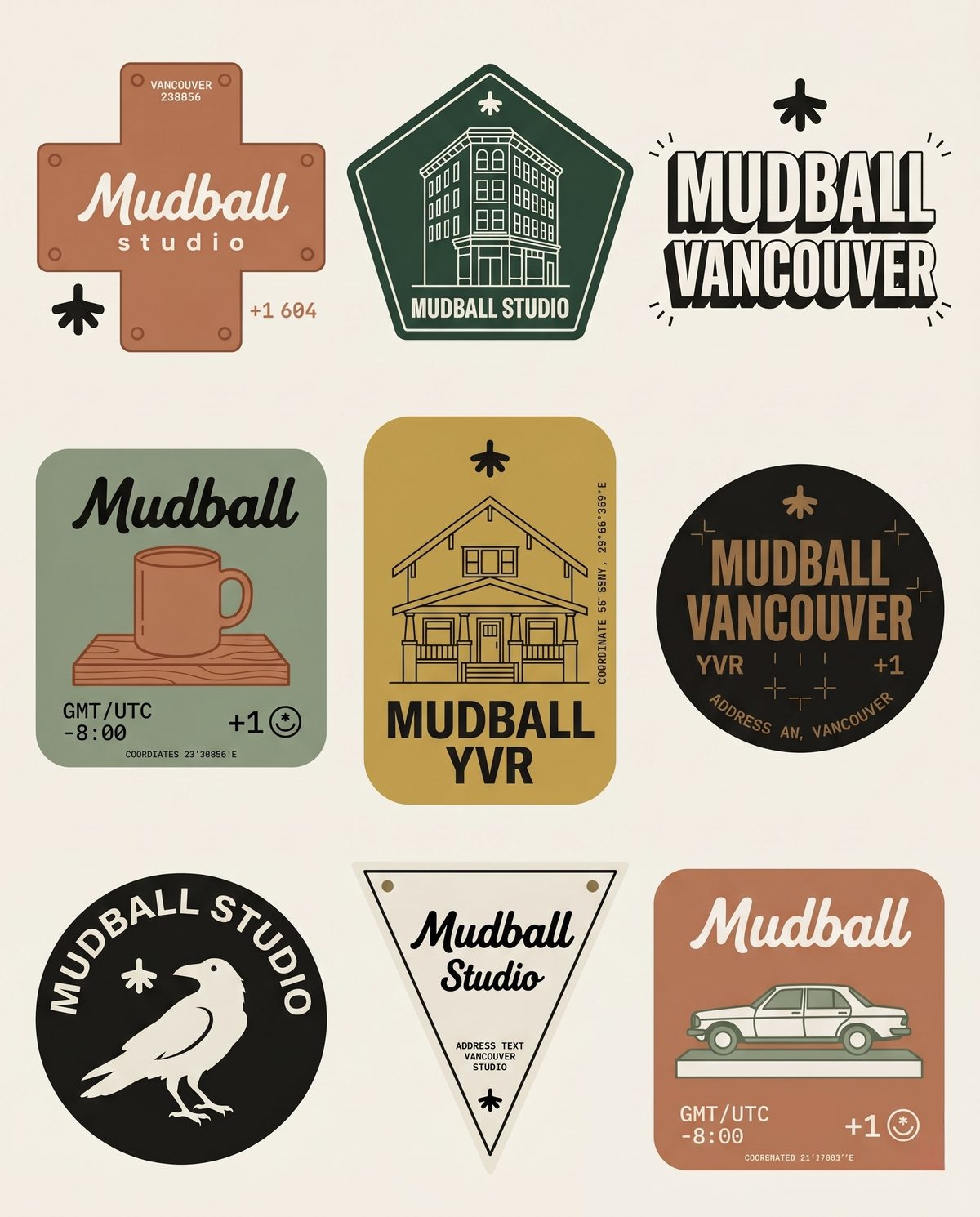 Mudball Studio patch set concept